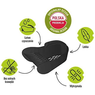 Plastmasas sīkogu lasītājs, melns – photo 8