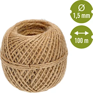 Džutas aukla 1,5 mm/100 m/100 g – photo 4