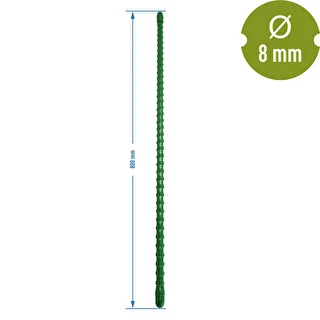 PE pārklāts tērauda mietiņš 0,8 m x 8 mm – photo 2