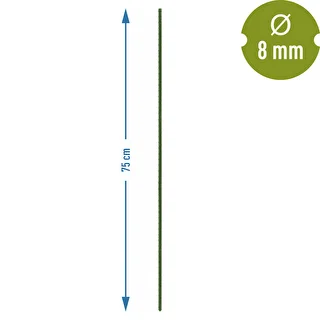 Bioogród dārza mieti – tērauda, pārklāti, 0,75 m, Ø 8 mm, 10 gab. – photo 3