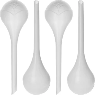 Laistīšanas bumbas augiem, baltas puscaurspīdīgas, 400 ml, 4 gab. – photo 1