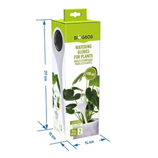 Laistīšanas lodītes augiem, caurspīdīgas, 400 ml, 2 gab. – photo 6