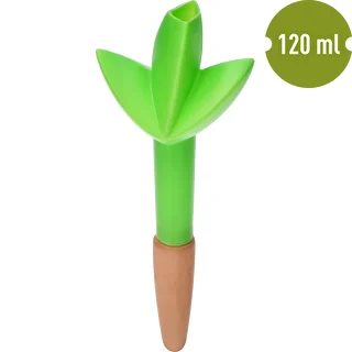 Augu pašlaistītājs – zaļa lapiņa ar keramikas konusu, 120 ml – photo 2