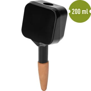 Augu laistītājs – melna tāfelīte ar keramisko spraudni, 200 ml – photo 2