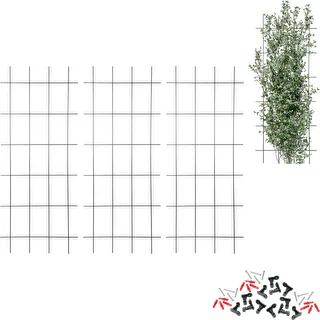 Augu balsts - režģis (150 cm x 60 cm) 3 gabali
