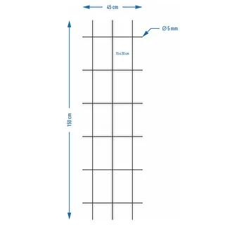 Augu balsts - dārza režģis 150 x 45cm – photo 7