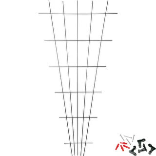 Augu balsts - režģis (150 cm x 75 cm) 2 gabali – photo 2