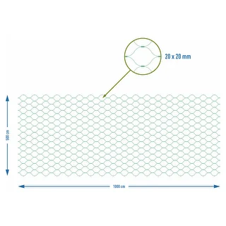 Pret putniem aizsargtīkls, zaļš, 5 m x 10 m – photo 7