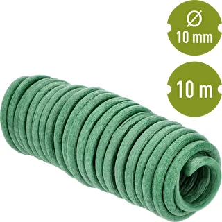 Dārza stieple ar putu apvalku, zaļa, 10 m, Ø 10 mm – photo 2