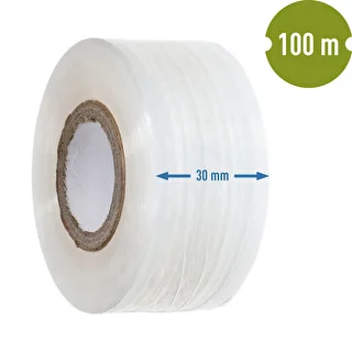 Dārza potēšanas lente, caurspīdīga, 100 m x 3 cm – photo 3