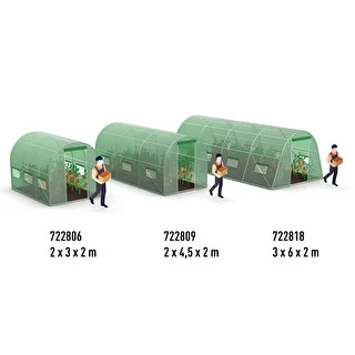 Dārza siltumnīca (plēves) 3x6x2 m – photo 17