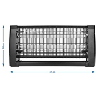 UVA kukaiņu iznīcināšanas lampa 20 W, melna – photo 4