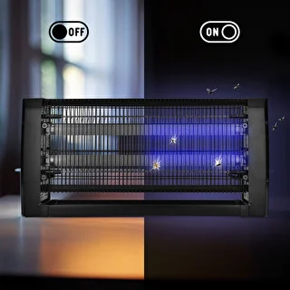 UVA kukaiņu iznīcināšanas lampa 20 W, melna – photo 8