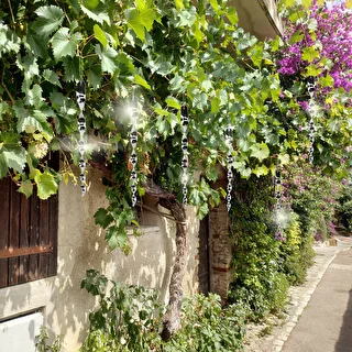Putnu atbaidītājs – atstarojošas sudraba krāsas spirāles, 6 gab. – photo 9