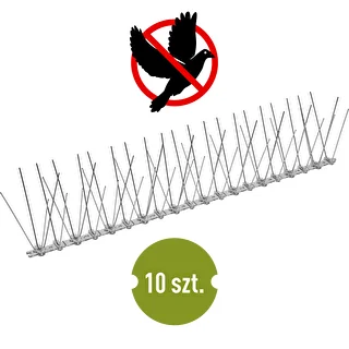 Putnu atbaidīšanas tapas, uz plastmasas līstes, 10 gab. – photo 1