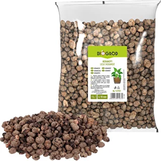 Keramzīts istabas augiem, dārzkopībai un mežiem stiklā, 4-10 mm, 1 L