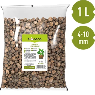 Keramzīts istabas augiem, dārzkopībai un mežiem stiklā, 4-10 mm, 1 L – photo 3