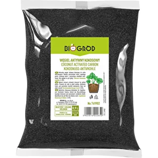 Kokosriekstu aktivētā ogle augiem 0,9 L – photo 3