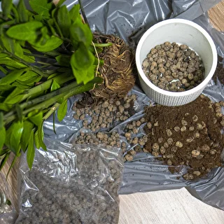 Keramzīts istabas augiem, dārzkopībai un mežiem stiklā10–20 mm, 4L – photo 10