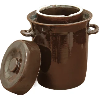 Akmensmasa - 10 l pods skābēšanai ar ūdens blīvējumu un vāku – photo 1