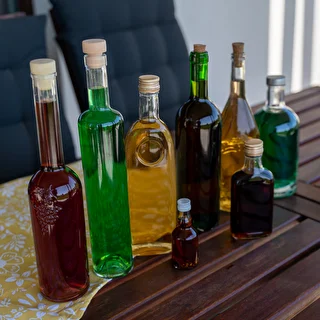 Pudele liķieriem kabatkolba ar skrūvējamu vāciņu 200 ml, 10 gab. – photo 11