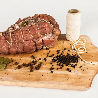 Kokvilnas aukla gaļas sasiešanai balta (240°C) 55 m – photo 5