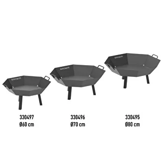 Dārza ugunskura bļoda ø 60 cm – loft stila – photo 21