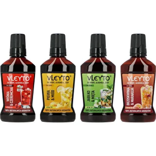 VLEYTO Persiks & Marakuja – garšas esence ar dabīgiem aromātiem, 250 ml – photo 10
