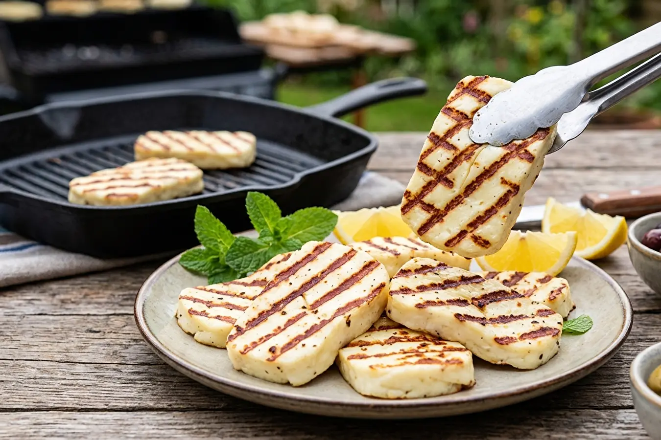 Halloumi tipa siers - ideāls grilēšanai