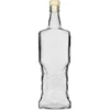 Kredensowa pudele 700 ml ar korķi ['dekoratīva stikla pudele', ' pudele ar dabīgu korķi', ' pudele uzlējumiem', ' pudele sulām', ' dekoratīva pudele dzērieniem', ' dekoratīva pudele uzlējumiem', ' skaista pudele ar korķi', ' mājas uzlējumi', ' mājas sulas']