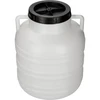 Skābēšanas muca 20 l - balta, ar rokturiem - 13 