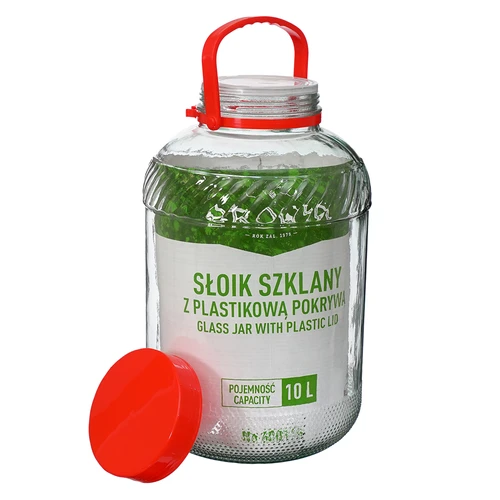 10 L burka ar plastmasas vāku - 5