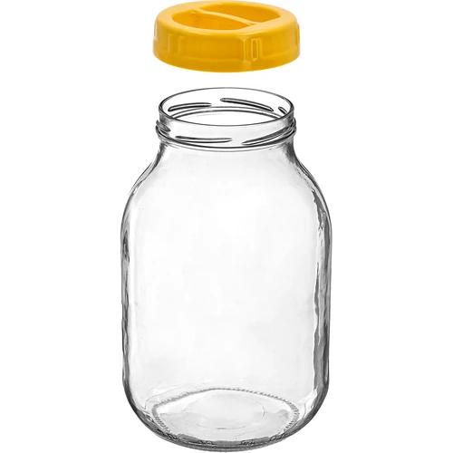 3 L Twist-off burka un plastmasas vāciņš fi 100 ar rokturi - 2