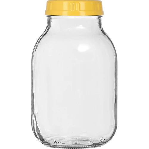 3 L Twist-off burka un plastmasas vāciņš fi 100 ar rokturi - 3