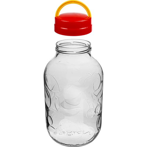 5 l burka uzlējumiem un vāciņš ar rokturi - 3