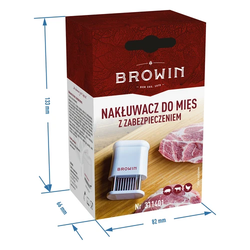 Adatu gaļas mīkstinātājs ar drošības bloķētāju - 10