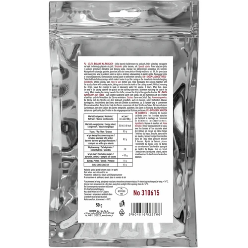 Aitu zarnas - fi 22/24 mm, strēmelēs, 15 m - 2