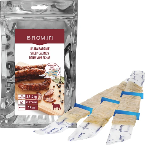 Aitu zarnas - fi 22/24 mm, strēmelēs, 15 m - 3