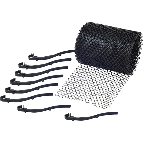 Aizsargtīkls renei 0,16x6m + 15 stiprinājuma klipšu