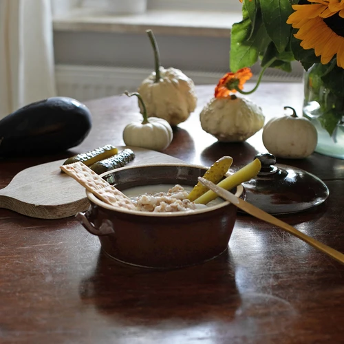 Akmensmasa - pods 800ml cūku taukiem ar vāku - 2