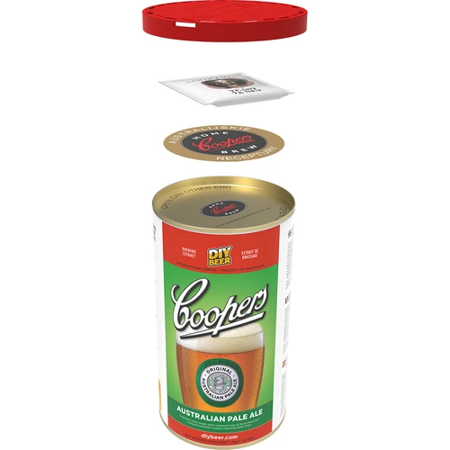 Alus brūvēšanas komplekts Coopers Australian Pale Ale - 4
