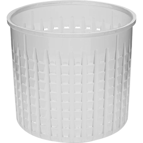 Apaļa siera forma Ø 8,4 x 7,4 cm, paredzēta 250 g