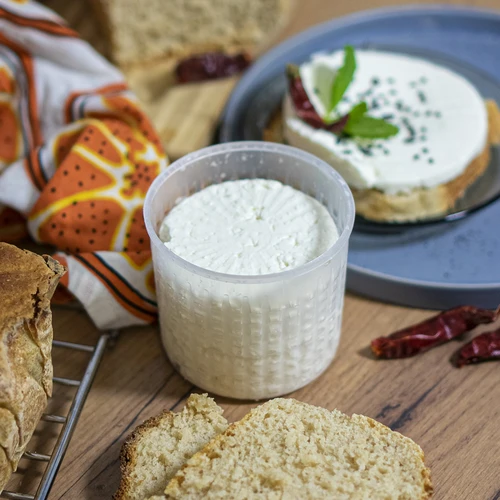 Apaļa siera forma Ø 8,4 x 7,4 cm, paredzēta 250 g - 4