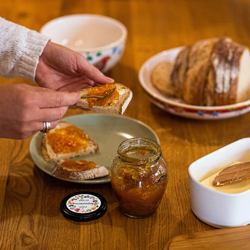 Apaļas etiķetes Ø 50 mm vāciņiem/burkām - 20 gab. - 6