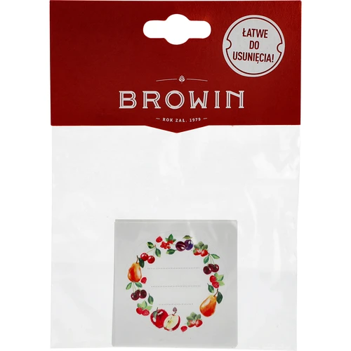 Apaļas etiķetes Ø 50 mm vāciņiem/burkām - 20 gab. - 4