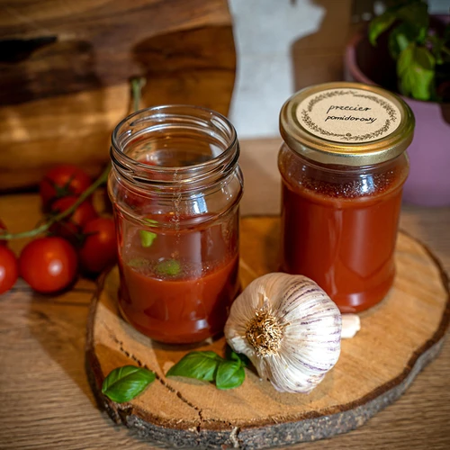 Apaļas etiķetes Ø 66,5 mm vāciņiem/burkām - 20 gab. - 8