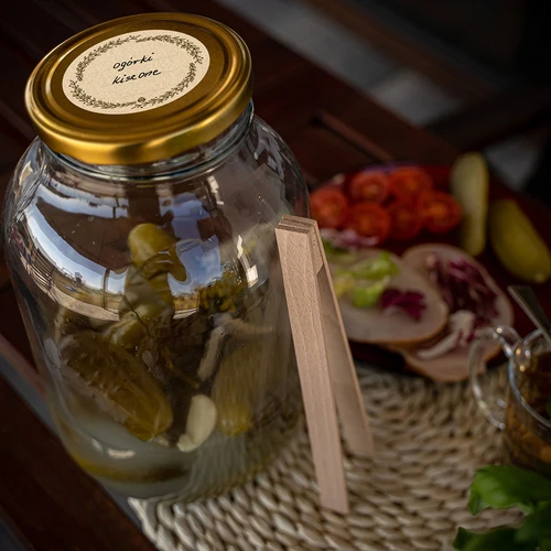 Apaļas etiķetes Ø 66,5 mm vāciņiem/burkām - 20 gab. - 9