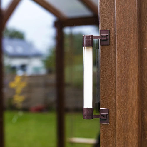 Āra termometrs, brūns (-60°C līdz +50°C) 23 cm - 3