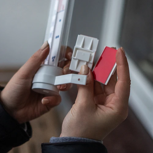 Ārējais termometrs (-50°C līdz +50°C) 23 cm mix, ražots Polijā - 5