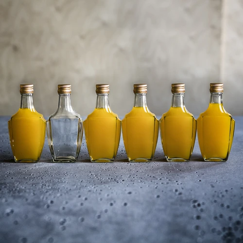 Art Deco pudele 250ml ar skrūvējamu vāciņu fi28 - 8